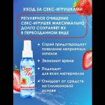 Очищающий спрей для игрушек Clear Toy Strawberry - 100 мл.