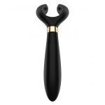Чёрный вибромассажер для пар Satisfyer Endless Fun