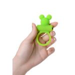 Зеленое виброкольцо на пенис A-Toys