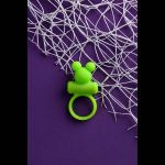 Зеленое виброкольцо на пенис A-Toys