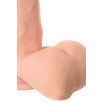 Телесный реалистичный фаллоимитатор Leo - 20 см.