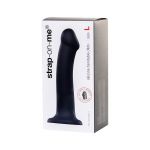 Черный фаллос на присоске Silicone Bendable Dildo L - 19 см.