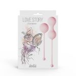 Набор розовых вагинальных шариков Love Story Carmen