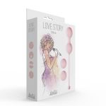 Набор розовых вагинальных шариков Love Story Diva