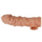 Насадка на фаллос с крупными бугорками Cock Sleeve 003 Size M - 15,6 см.
