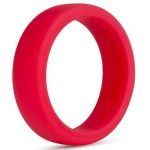Красное эрекционное кольцо Silicone Go Pro Cock Ring 