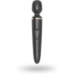Черный вибратор Satisfyer Wand-er Woman