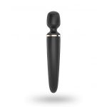 Черный вибратор Satisfyer Wand-er Woman