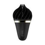 Черный вибратор-спиннер Satisfyer Sweet Treat