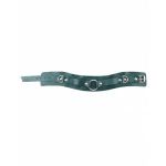 Изумрудный широкий ошейник с кольцом Collar Emerald