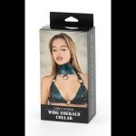 Изумрудный широкий ошейник Wide Emerald Collar