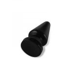 Черная анальная пробка King-Sized Anal Shocker - 19 см.