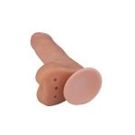 Телесный фаллоимитатор на присоске F&F BEST COCK 7 - 20 см.