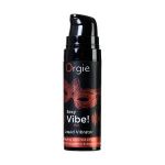 Разогревающий гель для массажа ORGIE Sexy Vibe Hot с эффектом вибрации - 15 мл.