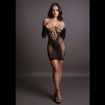 Пикантное мини-платье Long Sleeved Mini Dress