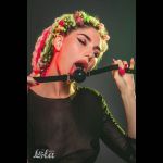 Черный кляп-шарик Charmer L