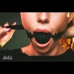 Черный кляп-шарик Charmer S