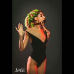 Черно-красный кляп-шарик Love Bite