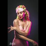 Розовая маска Shy