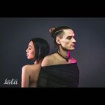 Черный ошейник Embrace с ключиком