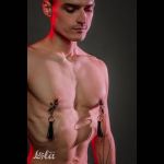 Зажимы на соски Sweet Escape с кожаными кисточками