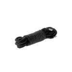 Черная веревка для шибари Deluxe Bondage Rope - 5 м.