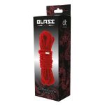Красная веревка для шибари Deluxe Bondage Rope - 5 м.