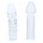 Комплект из 2 прозрачных насадок на пенис PENIS EXTENDER PACK