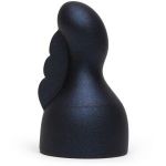Черная насадка на вибратор Doxy для клиторальной стимуляции