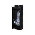 Прозрачный фаллоимитатор Oxygen - 17,5 см.