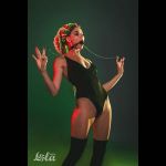 Силиконовый кляп-шар Hentai с зажимами на соски