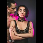 Черный кляп-кольцо Modesty