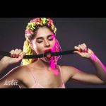 Черный кляп-кольцо Modesty
