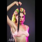 Черный кляп-кольцо Modesty