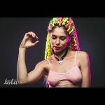Черный ошейник Utopia с замком и ключиком