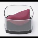Бордовый клиторальный стимулятор IROHA TORI
