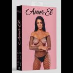 Комбинезон-сетка Estela с рукавами длиной 3/4