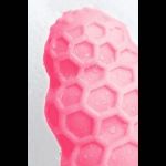 Розовый рельефный мастурбатор Flaff