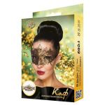 Золотистая карнавальная маска  Каф 