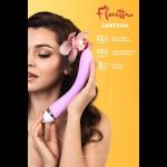 Фиолетовый вибратор Lantana - 22 см.