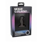 Черный анальный вибростимулятор Nexus G-Play+ S