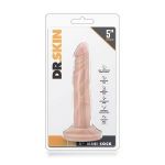 Телесный фаллоимитатор-реалистик 5 Inch Mini Cock на присоске - 14,6 см.