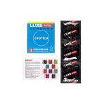 Текстурированные презервативы LUXE Royal Exotica - 3 шт.