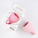 Розовая менструальная чаша Magnolia - 15 мл.