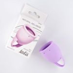 Сиреневая менструальная чаша Orchid - 20 мл.