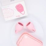 Набор из 2 розовых менструальных чаш Magnolia