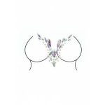 Пояс для чулок с гартерами и наклейкой Kiss Garterbelt & Dazzling Sticker