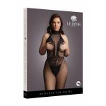 Кэтсьюит с доступом High Neck Fishnet And Lace Bodystocking