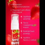 Гель-смазка Tutti-Frutti с земляничным вкусом - 30 гр.