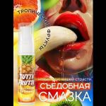 Гель-смазка Tutti-Frutti со вкусом тропических фруктов - 30 гр.